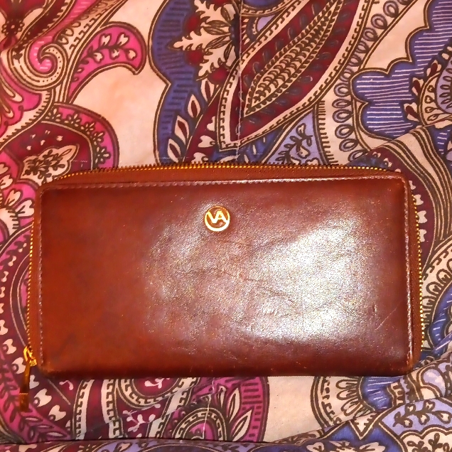 Vintage Luxury Valentina Italian Leather Wallet